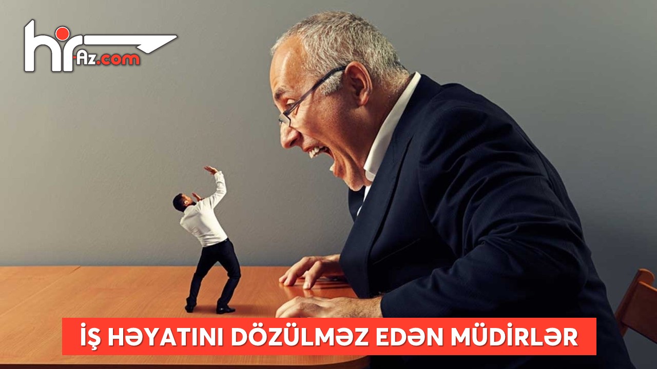 İş həyatını dözülməz edən 15 müdir tipi