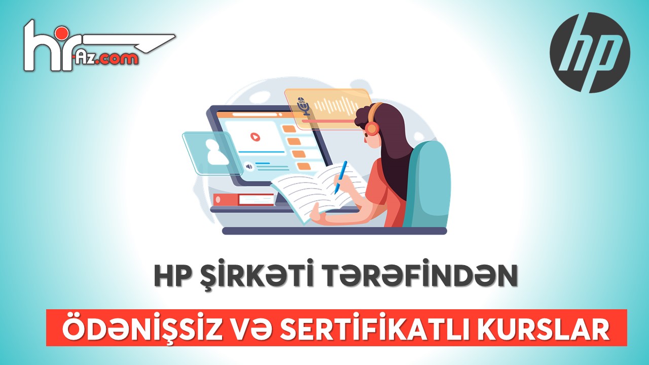Onlayn kursda ödənişsiz iştirak edərək beynəlxalq sertifikata yiyələnmək imkanı