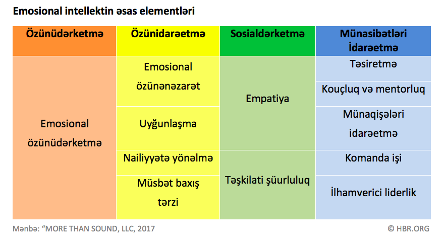 Emosional intellektin 12 elementi